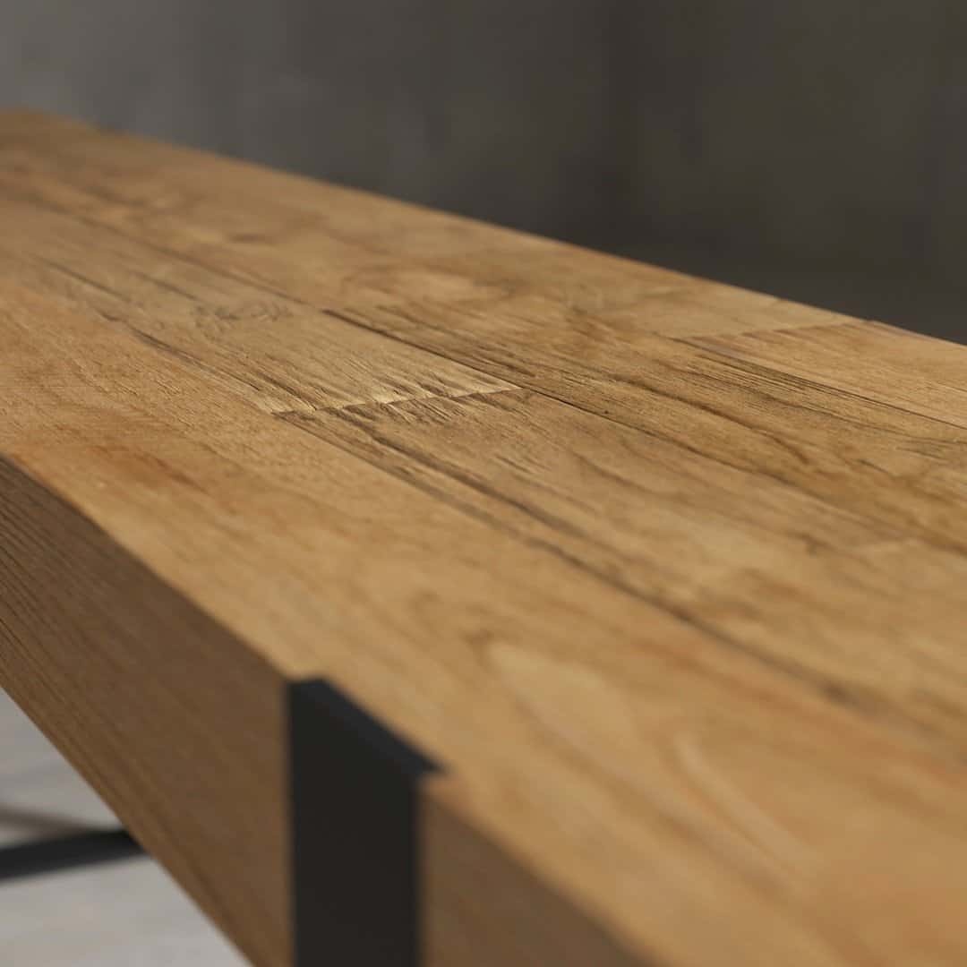 Urban Woodcraft 55 Hudson Console - Natural (4) Urban Woodcraft 55 Hudson Console - Natural (4)